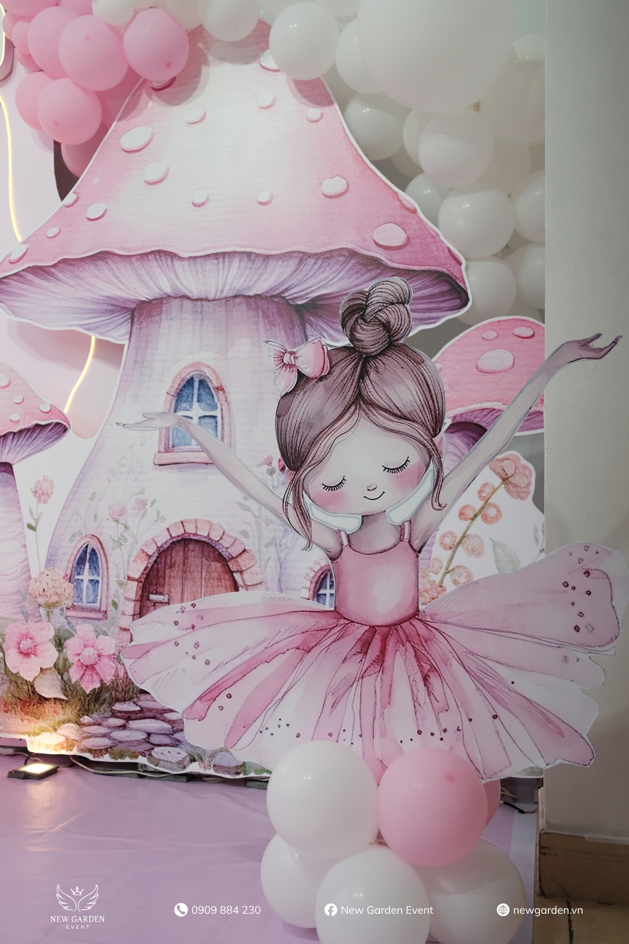 Mẫu Backdrop Sinh Nhật Cho Bé 2025