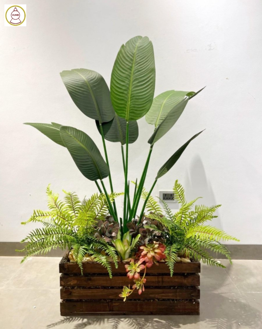 Bồn cây giả