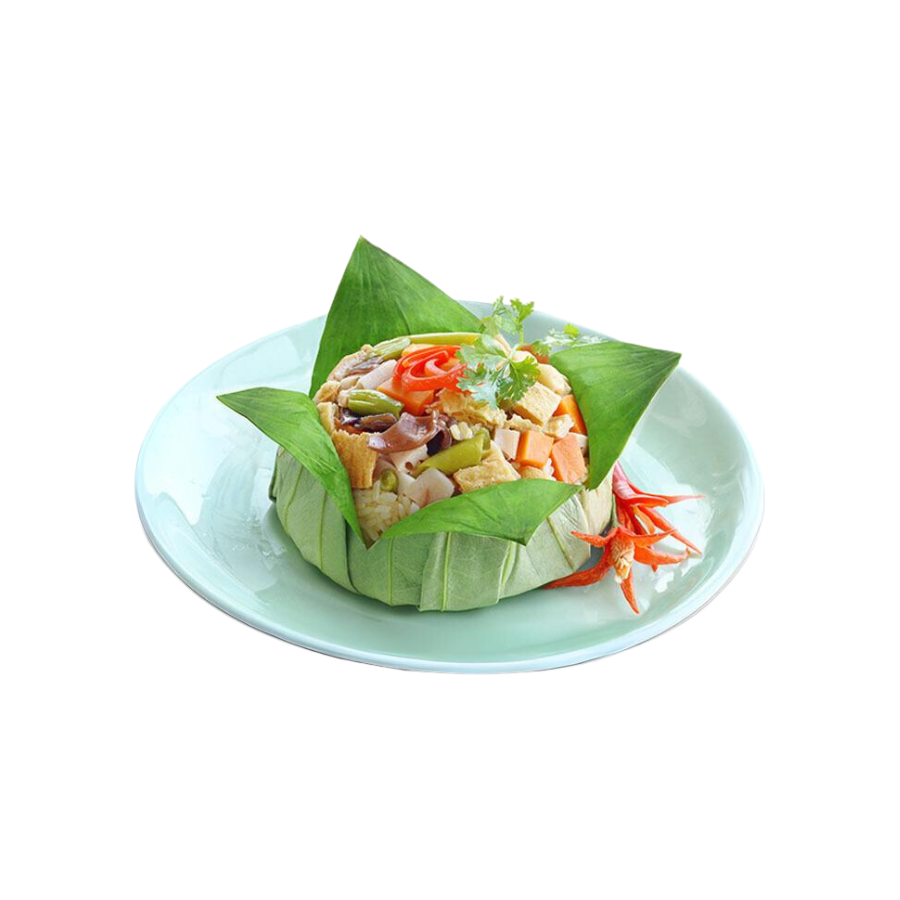 Cơm chiên lá sen bát bửu
