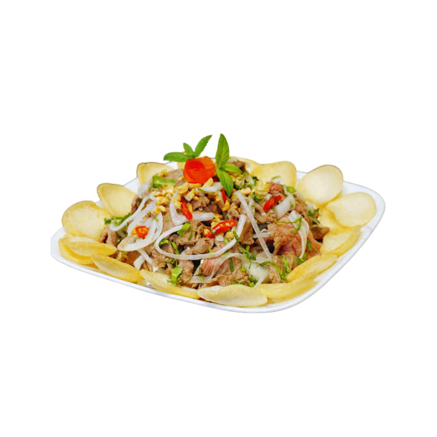 Gỏi bò tứ vị