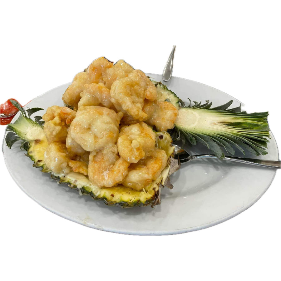 Tôm trái thơm